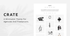Crate Minimalist WordPress Theme 1.1.2 GPL Theme