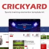 Crickyard Sport Club Elementor WordPress theme WordPress Theme 1.4破解版主题