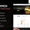 Crypico Crypto Currency WordPress Theme 1.3破解版主题