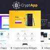 CryptApp Landing Page 2.5 2.5破解版主题
