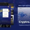 Cryptro Cryptocurrency Blockchain Bitcoin Financial Technology 1.3.2破解版主题
