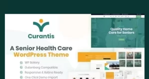 Curantis Medical Care and Nursing WordPress 1.0.6 GPL Theme