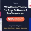 Custar Software App WordPress Theme 1.2.3破解版主题