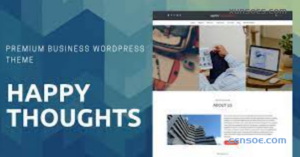 CyberChimps Happy Thoughts WordPress Theme 1.6 GPL Theme