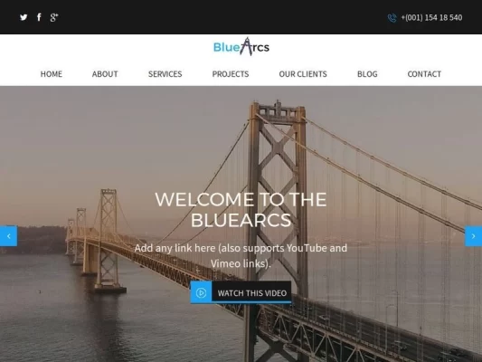 CyberChimps The BlueArcs WordPress Theme 1.4 GPL Theme