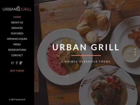 CyberChimps Urban Grill WordPress Theme 1.0.0 GPL Theme