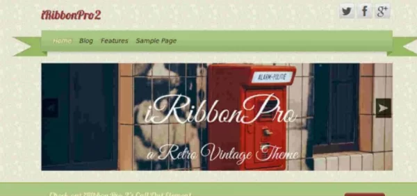 CyberChimps iRibbon Pro 2 WordPress Theme 3.0 GPL Theme