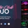 DJO Night Club and DJ WordPress 1.0.8破解版主题