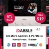 Dabble Creative Agency Portfolio WordPress Theme 1.5破解版主题
