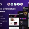 Danza – Dancing School and Ballet Studio WordPress Theme 1.0.0破解版主题