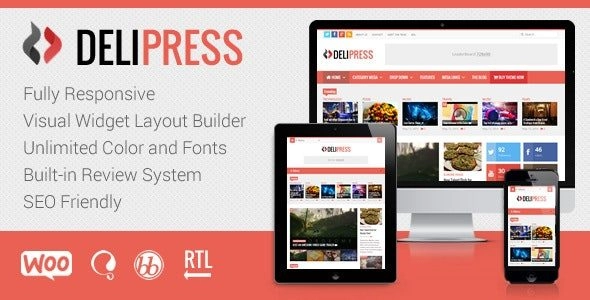 DeliPress Magazine and Review WordPress Theme 3.6 GPL Theme 1 DeliPress Magazine and Review WordPress Theme 3.6 GPL Theme