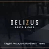 Delizus Restaurant Cafe WordPress Theme 1.1.0破解版主题