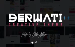 Derwati Trendy Creative Portfolio Theme 1.3 GPL Theme