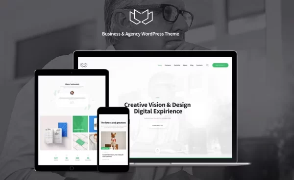 Deviox Business and Agency wordpress Theme 1.2.2 GPL Theme