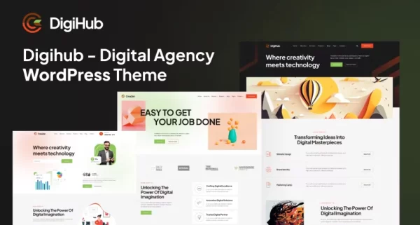 Digihub WordPress für digitale Agenturen 1.0 GPL Theme