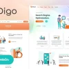 Digo SEO and Digital Marketing Agency WordPress Elementor Theme WordPress Theme 1.3.0破解版主题