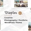 Diopter Creative Responsive Photography Portfolio WordPress Theme 1.1破解版主题
