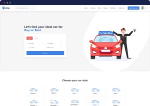 Directorist dCar Car Directory WordPress Directory Theme 1.6 GPL Theme