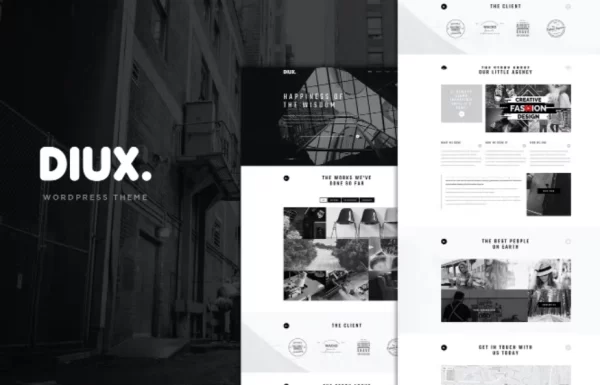 Diux WordPress Theme 1.3 GPL Theme