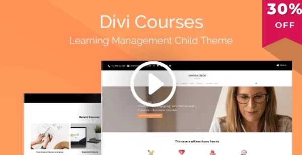 Divi Courses WP Zone 1.0.6 GPL Theme