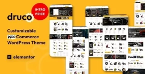Druco Elementor WooCommerce WordPress Theme 1.1.6 GPL Theme