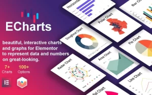 ECharts Charts Graphs WordPress Elementor Plugin WordPress Plugin 1.2.1 GPL Plugins