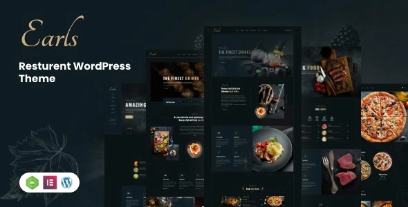 Earls Restaurant WordPress Theme 1.2 GPL Theme 1 Earls Restaurant WordPress Theme 1.2 GPL Theme