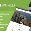 Eco World Nature and Environmental WordPress Theme 1.15破解版主题