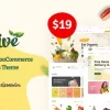Ecolive Organic Food WooCommerce WordPress Theme 1.2.9破解版主题
