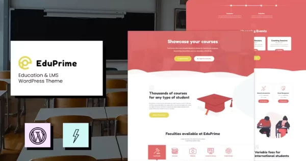 EduPrime Education LMS WordPress Theme 1.3 GPL Theme