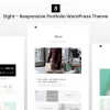 Eight Responsive Portfolio WordPress Theme 1.0 GPL Theme 3 Eight Responsive Portfolio WordPress Theme 1.0破解版主题