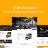 Electiman Electrical Repair Service WordPress Theme 1.0.0破解版主题