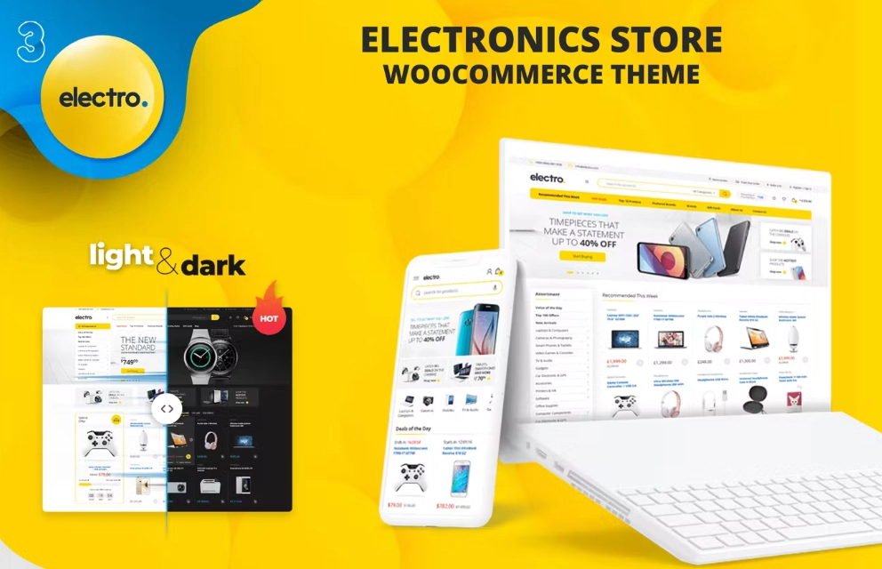 Electro Electronics Store WooCommerce Theme 3.5.1 GPL Theme 1 Electro Electronics Store WooCommerce Theme 3.5.1 GPL Theme