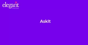 Elegant Themes AskIt 4.1.13 GPL Theme