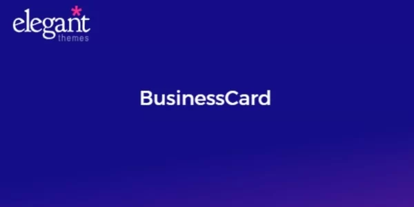 Elegant Themes BusinessCard 4.4.12 GPL Theme