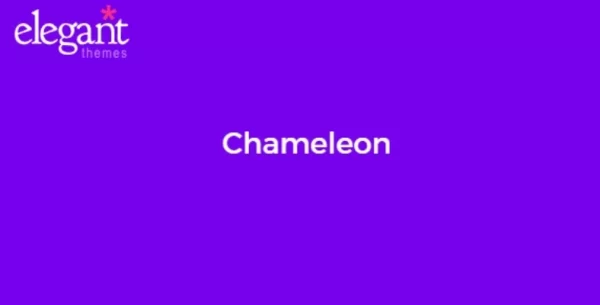 Elegant Themes Chameleon 3.9.13 GPL Theme