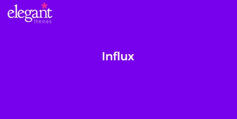Elegant Themes Influx 4.3.13 GPL Theme 1 Elegant Themes Influx 4.3.13 GPL Theme