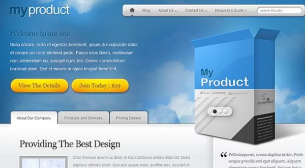 Elegant Themes MyProduct WordPress Theme 4.3.12 GPL Theme