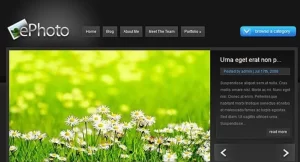 Elegant Themes ePhoto WordPress Theme 7.0.12 GPL Theme