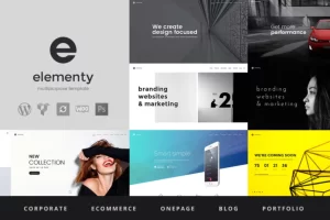 Elementy Multipurpose WordPress Theme 1.10 GPL Theme