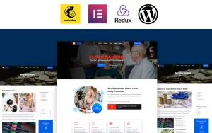 Eloan Banking, Loan and Insurance Elementor WordPress Theme 1.0.0 GPL Theme