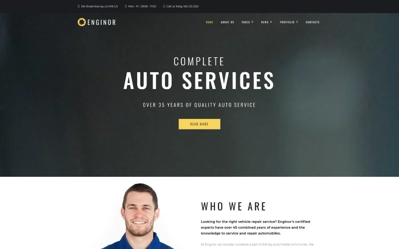 Enginor Eye-catching Car Tuning Service WordPress Theme 1.1.1 GPL Theme 1 Enginor Eye-catching Car Tuning Service WordPress Theme 1.1.1 GPL Theme