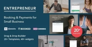 Entrepreneur Booking for Small Businesses 2.1.6 GPL Theme