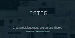 Ester A Stylish Multipurpose WordPress Theme 1.8.1 GPL Theme