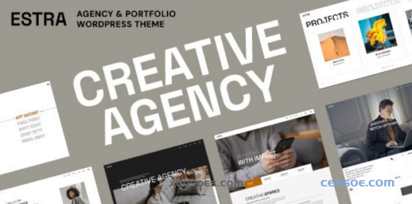Estra Creative Agency and Portfolio Theme 1.0.3 GPL Theme