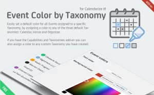 Event Color by Calendar for Calendarize It! 1.1.6.86830 GPL Plugins