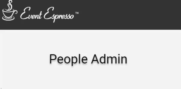 Event Espresso People Admin 1.0.8 GPL Plugins