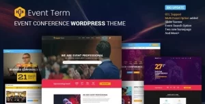 Event Term- Multiple Conference WordPress Theme 4.1.1 GPL Theme