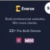 Everse Multi purpose Elementor WordPress Theme 1.8.3破解版主题