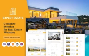 ExpertEstate Real Estate WordPress Theme 1.0.0 GPL Theme